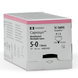 Caprosyn - монофиламентный синтетический рассасывающийся шовный материал