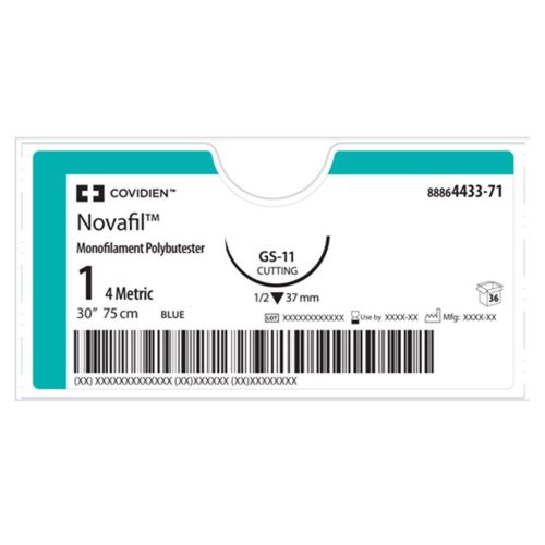 Novafil - нерассасывающийся шовный материал