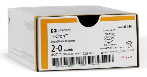 Ti-Cron™ / Surgidac - нерассасывающийся шовный материал