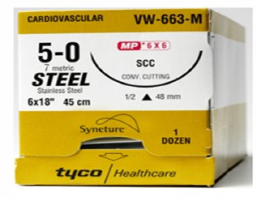 STEEL - шовный материал из нержавеющей стали